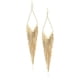 thumbnail image 1 of Pendientes GUESS Basic Gold Flinge Lineal Drop para mujer, 1 of 2
