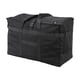 thumbnail image 3 of Bolsa De Viaje De Lona, Bolsa De Transporte Resistente, Bolsa De Equipaje De Mano, Bolsa De Fin De Semana, Negra, 3 of 4