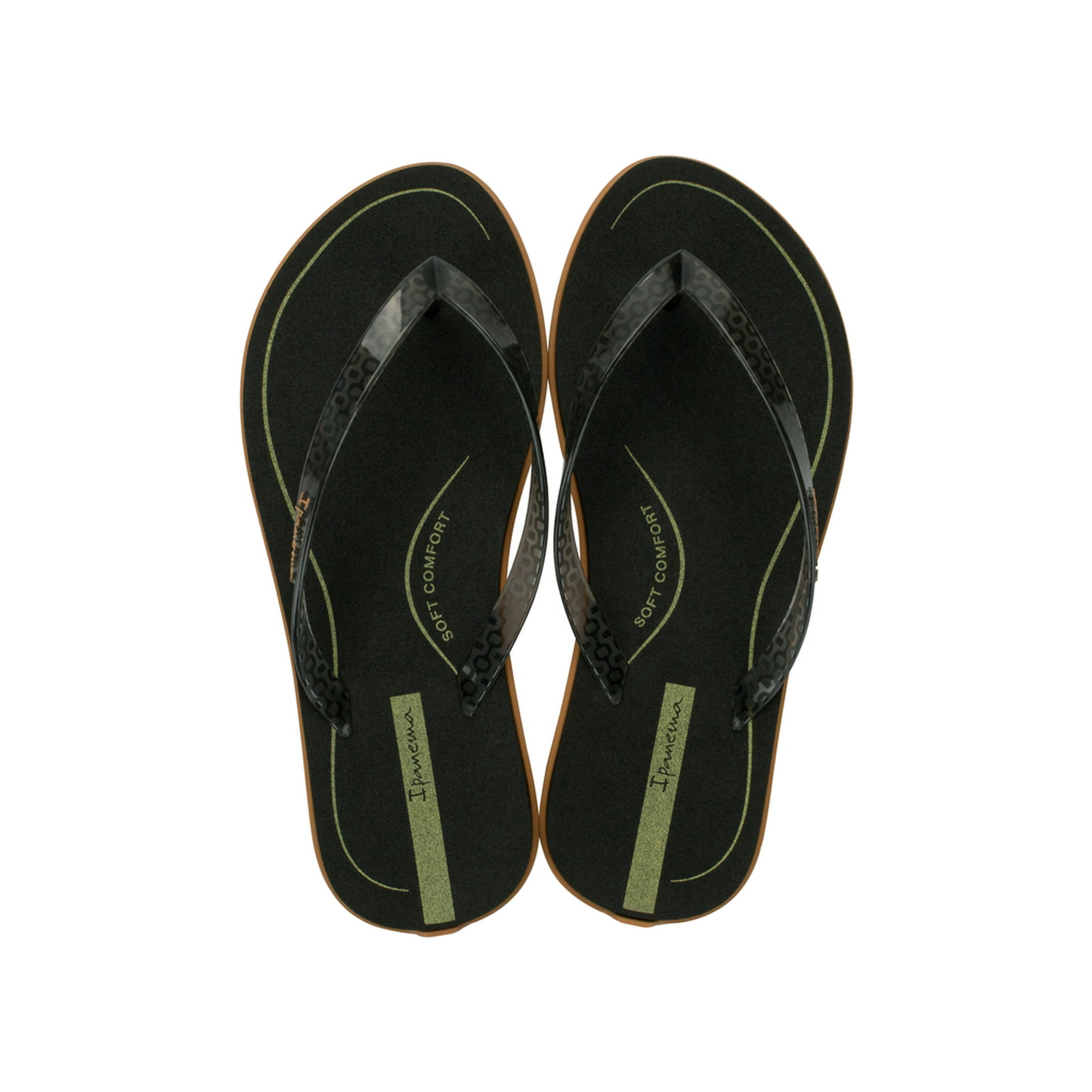 Sandalia Mujer Negro Rio Ipanema