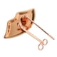 thumbnail image 2 of Juego De Accesorios Para Velas Recortador De Mechas Bandeja Para Apagar Llamas De Mecha Regalo Oro Rosa, 2 of 5