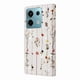 thumbnail image 5 of FOXDOCK Funda Tipo Cartera Floral para Xiaomi Poco X6 ,Funda con Tapa de Cuero PU, Protección Antigolpes con Ranuras para Tarjetas y Soporte, 5 of 5