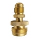 thumbnail image 2 of Coión Del Adaptador Del Regulador Del Tanque De Propano A Rosca Abocinada De 3 8, 2 of 5