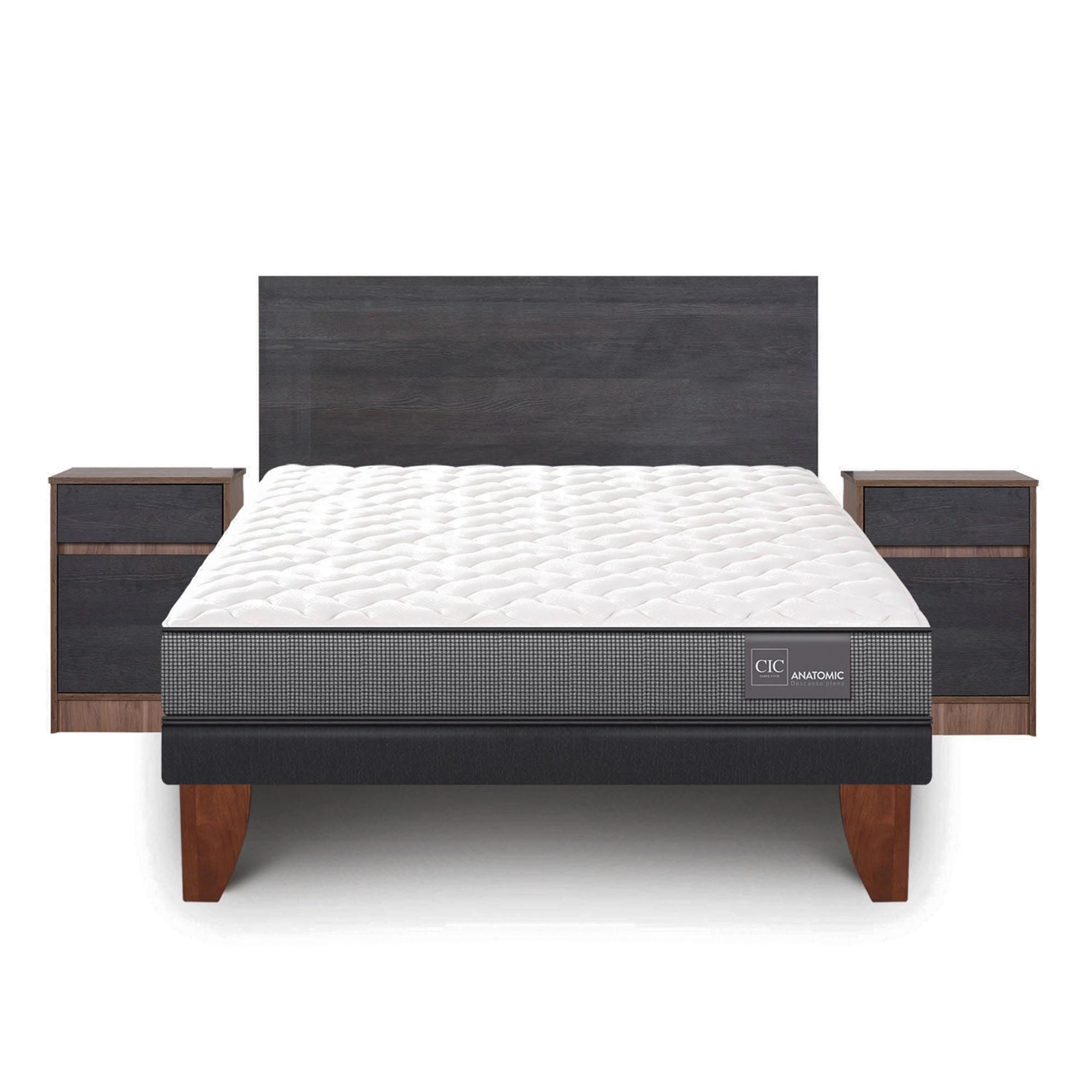 Cama Europea Anatomic 2 Plaza Base Normal