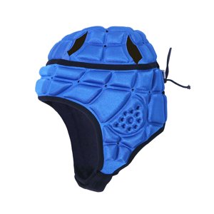 Ioensy - Casco De Rugby Para Niños, Cascos De Rugby Acolchados Suaves, Cascos De Fútbol S Azul