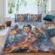 thumbnail image 2 of Arquero Conjunto de sábanas temático, trío de piezas, cómodo y amigable con la piel, diseño único, regalo de decoración para el hogar para familiares, amigos y fans,140cm *210cm, 2 of 6