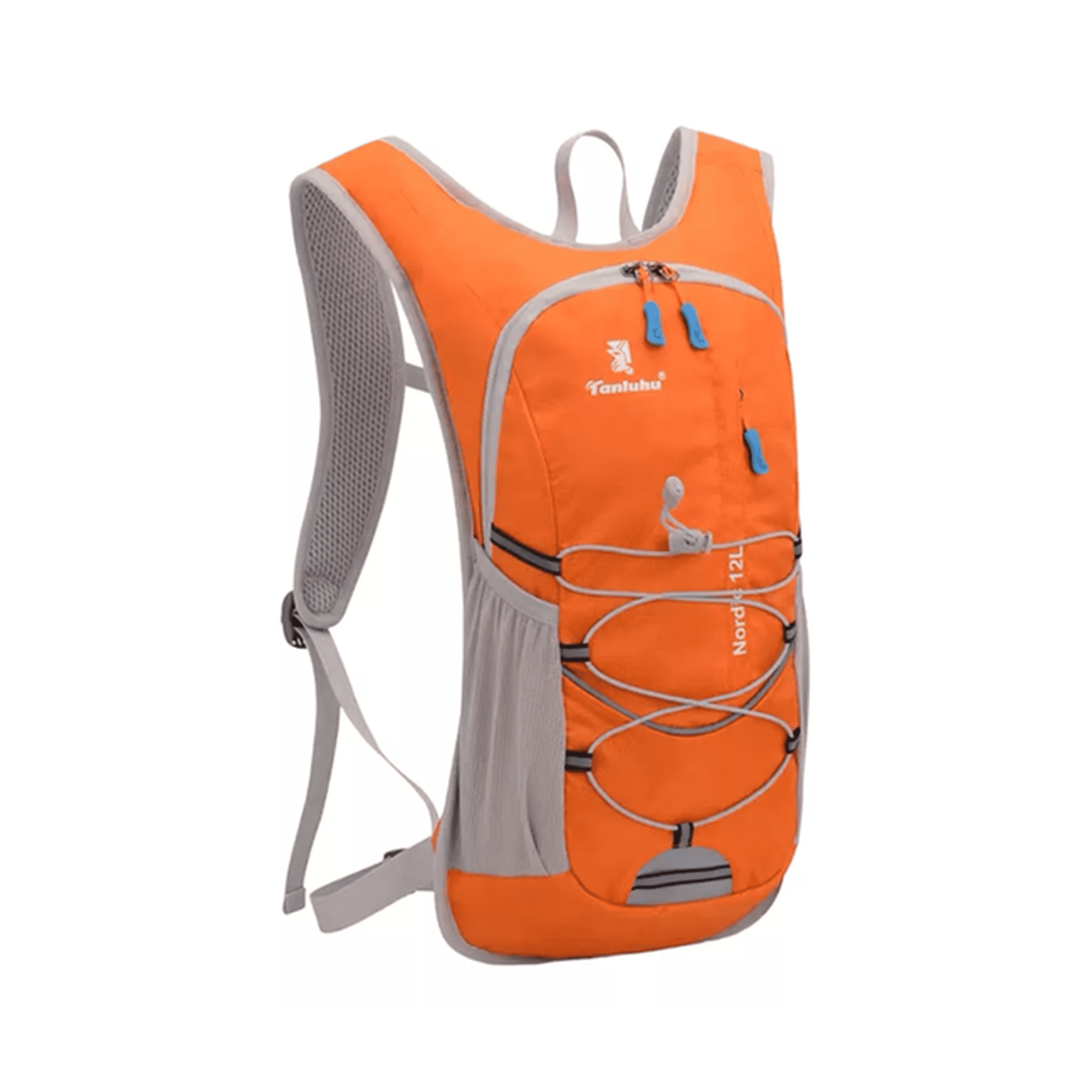Genérico - Mochila Hidratación + Bolsa De Agua Color Naranja