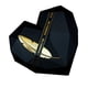 thumbnail image 3 of Caja De Regalo Para El Día De San Valentín, Caja De Almacenamiento De Joyas Para Cumpleaños, Graduación, Boda, Color Negro, 3 of 3