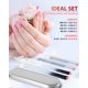 thumbnail image 4 of Lima de uñas HealPure 4 piezas – Set de cristal y nano vidrio, 4 of 6