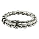 thumbnail image 4 of Pulsera Gothic Punk Brazalete De Escala De Dragón De Acero De Titanio Retro 8.26 Pulgadas, 4 of 5