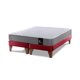 thumbnail image 2 of Cama Europea Zen Best 2 Plazas Colchon Resortes Base Dividida Tela Burdeo, 2 of 6