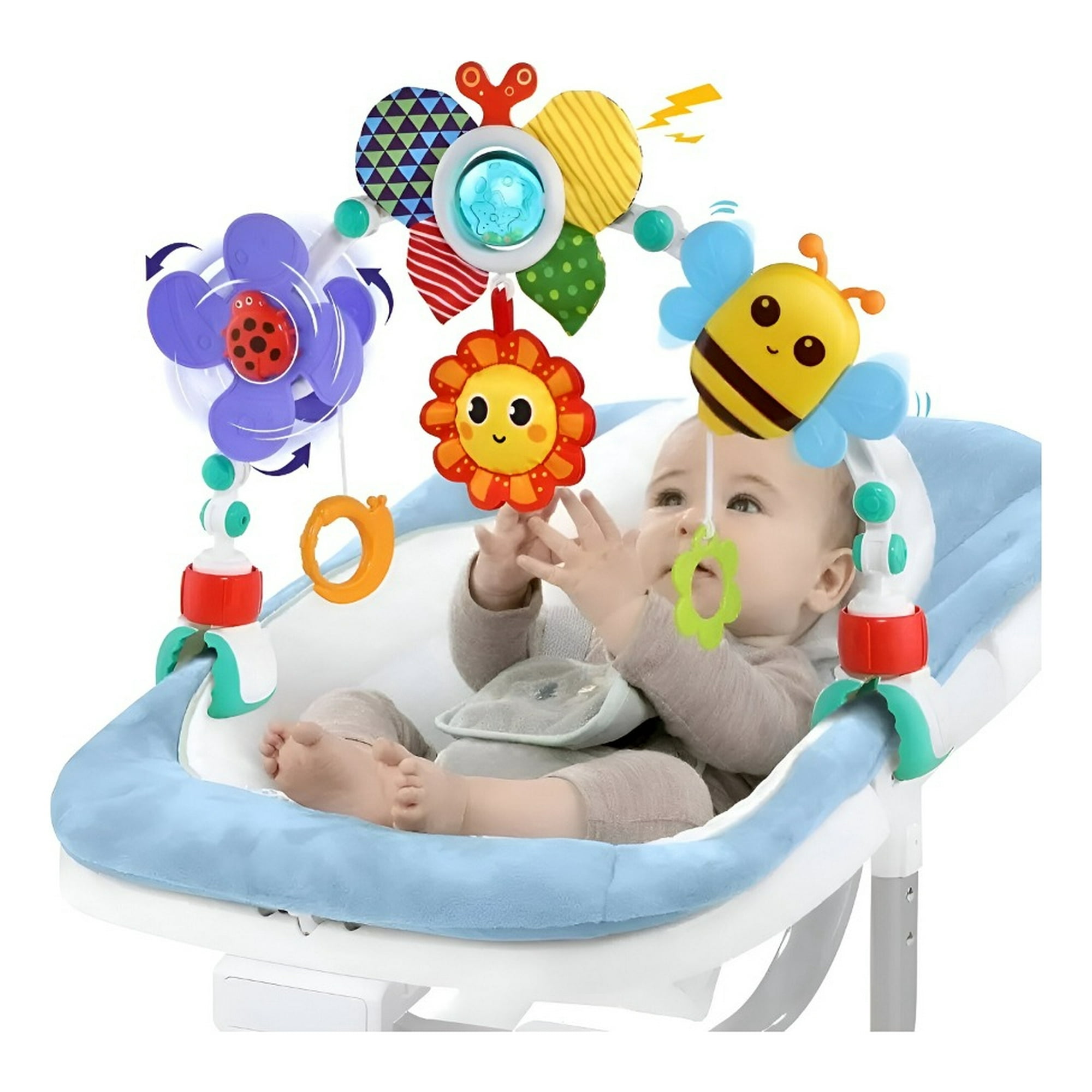 Genérico - Móvil Sonajero Arco Cochecito Cuna Bebé Sensorial Jhn