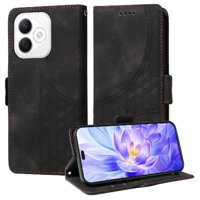 Carcasa Foxdock Honor X60I De Cuero Pu, Diseño Acolchado Clásico, Protección Contra Caídas Y Rayones