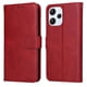 thumbnail image 1 of Funda Billetera para Xiaomi Poco M6 Pro 5G con Porta Tarjetas y Soporte Ajustable Rojo, 1 of 5