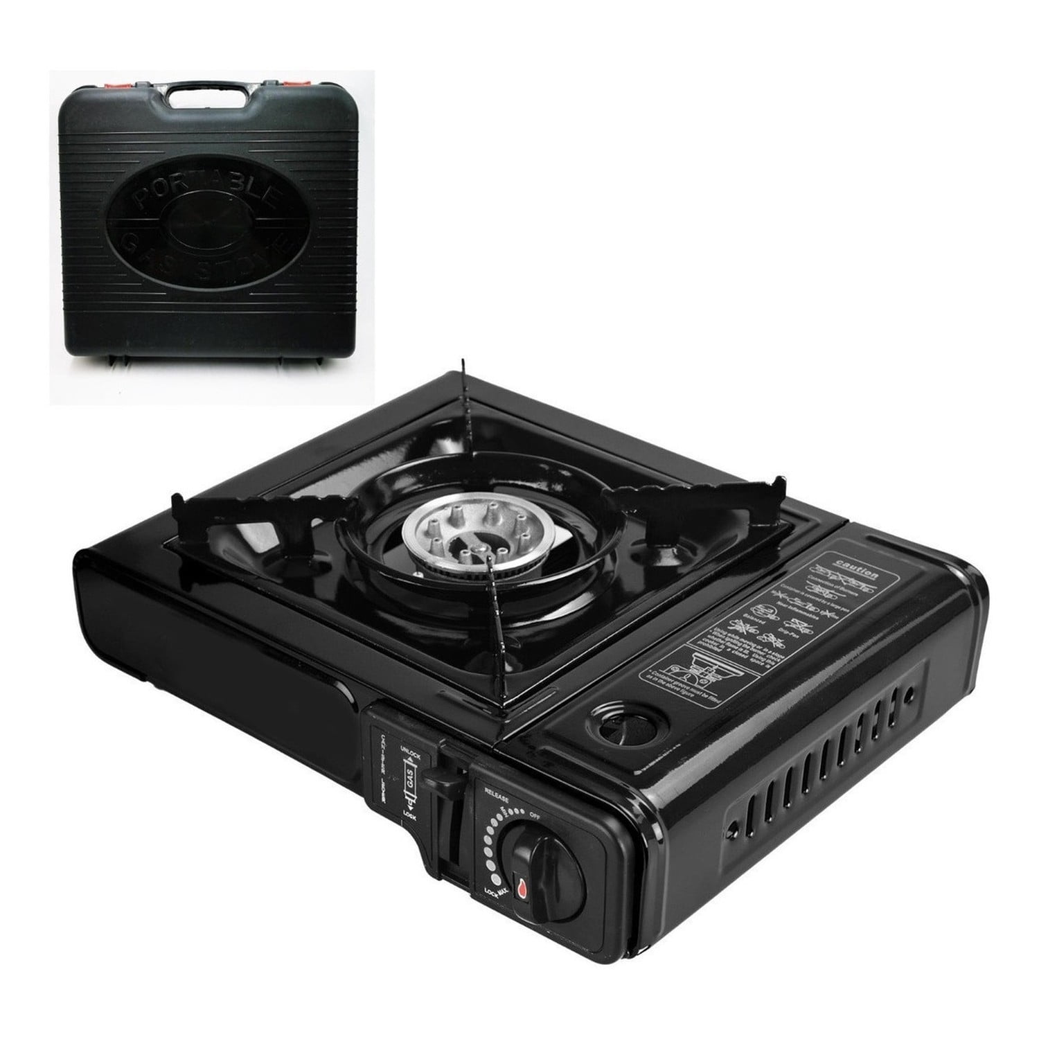Genérico - Cocinilla Gas Portátil Maleta Ideal Camping Y Viajes