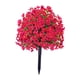 thumbnail image 2 of Estaca De Jardín De Flores Violetas Artificiales Con Estacas Para El Suelo Para Decoración Del Hogar Rosa Roja, 2 of 5