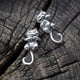 thumbnail image 3 of 1pair Trendy and Stylish Silvery Kitten Earrings for Men - Animal Jewelry with Classic Design, 3 of 4
