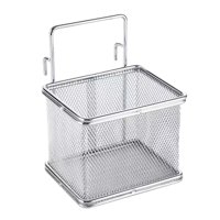 Bothyi - Colador De Fideos Y Pasta De Acero Inoxidable, Colador De Malla Para Alimentos Para Enjuagar Y Cocinar, 11X9X9Cm