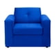 thumbnail image 1 of Sofa Vivo 1c Felpa 30 Azul Rey, 1 of 5