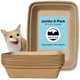 thumbnail image 1 of Caja de arena Luli & Cat 51x37x13 cm, pack de 8 desechables, 1 of 6