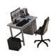 thumbnail image 3 of Muebles Para Casa De Muñecas, Accesorios De Escenografía, Conjunto De Muebles De Oficina, Decoración Para Casa De Muñecas, Escritorio Gris, 3 of 5