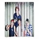thumbnail image 1 of Cortina de ducha 5Sos "5 Seconds Of Summer" con ganchos (60 x 72 pulgadas), 1 of 3