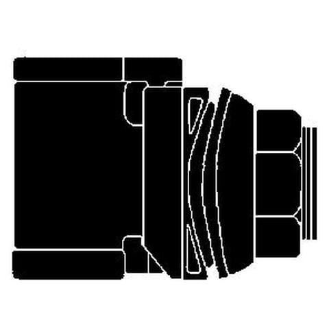 Campbell Manufacturing Llc - Adaptador Pitless Campbell De Latón Rojo, 2,54 Cm X 10,16 Cm De Largo