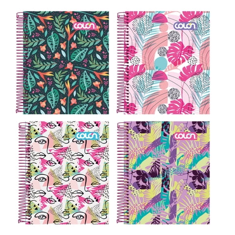 Torre - Pack 6 Cuadernos Book Femenino 7M X150 Hojas