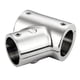 thumbnail image 2 of Hardware Para Barcos Conector En T De Acero Inoxidable 316 De 3 Vías Para Velero, Barco Marino, Yate, 60 Grados, 22mm, 2 of 3