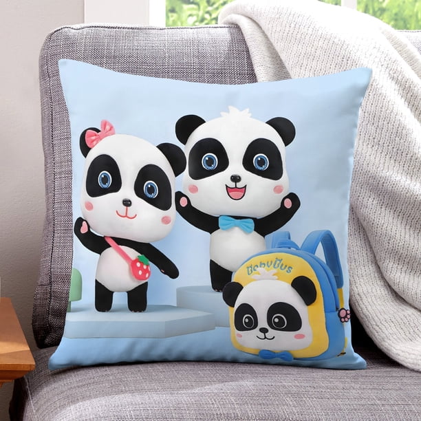 BabyBus Fundas de almohada de terciopelo con tema, regalos de funda de almohada, decoración para el hogar, cojín de lanzar, regalo de cumpleaños para fans y parejas.61*61cm.