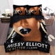 thumbnail image 1 of Missy Elliott I'm Better Song Art Cover Quilt Duvet Cover Set Soft Children3-Piece Bedding Set, 1 of 5