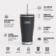 thumbnail image 2 of TERMO MUG ICON ACERO CON BOMBILLA 710ML GRAFITO, 2 of 6