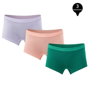 Giovacchino - Pack De 3 Calzones Boxer Pantaleta Bambú Mujer