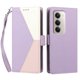 thumbnail image 3 of Funda Libro Tricolor para Xiaomi Redmi 15 con Ranuras para Tarjetas, Morado, 3 of 6
