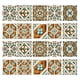 thumbnail image 2 of 20 Piezas Mosaico Pared Azulejos Pegatinas Cocina Baño Impermeable Calcomanías #3, 2 of 5