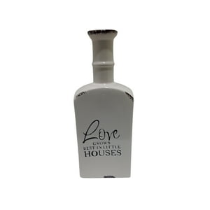 Concepts Life - Botella Decorativa De Ceramica Love