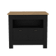 thumbnail image 2 of Isla De Cocina 2 Puertas Negro y Café Claro, 2 of 10