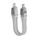 thumbnail image 1 of USB C Cable USB C A USB C Cable 80Gbps 13 Cm 240W Cable Para El Teléfono Portátil Teléfono Blanco, 1 of 5