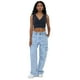 thumbnail image 1 of Jeans Mujer Straight Fit Cargo Azul Claro Corona, 1 of 5