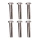 thumbnail image 3 of Tornillos De Sillines De Puente De Guitarra De Hierro Duraderos Para Piezas De Puente De Guitarra Eléctrica Argent, 3 of 5