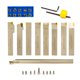 thumbnail image 4 of Juego de Herramientas para Torno OSCARBIDE 3/4" 9 Piezas Niquelado, 4 of 8