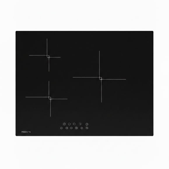Encimera de Inducción 60 cm Predicta PDENI030NCL 3 Zonas