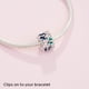 thumbnail image 5 of Charm Clip PANDORA Butterflies en plata de ley y esmalte, 5 of 7