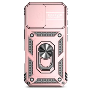 Estuche Gangxun Para Iphone 16, Soporte Giratorio 360°, Estilo Mecánico Y Magnético