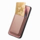 thumbnail image 2 of Funda de Cuero Magnética con Tarjetero para Samsung Galaxy S25 Cubierta Delgada Rosa, 2 of 5
