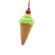 thumbnail image 4 of Adorno De Cono De Helado, Artesanía, Colgante Navideño Para árbol De Navidad, Pascua, Invierno, Verde, 4 of 5