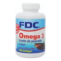 Fdc - Omega 3 - Softgel X 100 Capsulas
