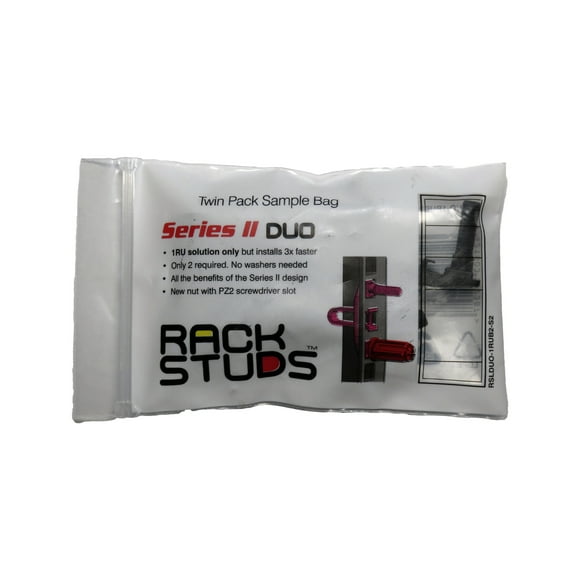Tuerca Rackstuds Duo Series Ii – Pack-2 – Cage Nuts