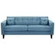thumbnail image 1 of Sofa New Retro 3CG Felpa 00 Azul Petroleo, 1 of 6