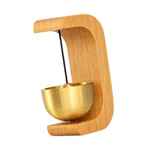 Magideal - Campana De Comerciante, Adorno De Campana De Madera Para Puerta, Pegatina Para Nevera, Timbre, Adorno Para La Entrada De La Tienda, La Oficina O El Color Del Registro