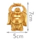 thumbnail image 1 of Figuras buda decorativas resina 6 unidades dorado, 1 of 2